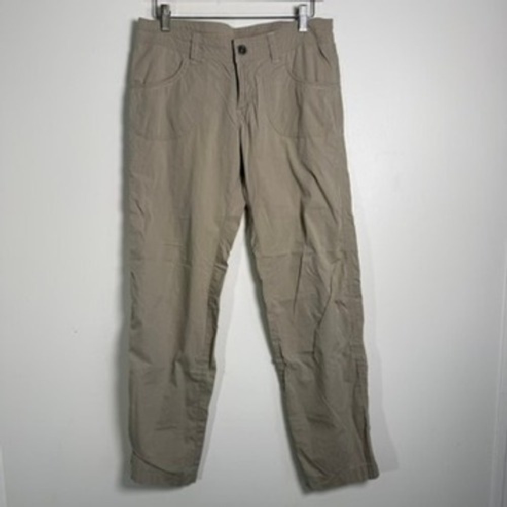 Kuhl Hiking Pants Womens 4 Short Tan Khaki Utility Outdoor Gorpcore Stretch